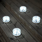 Solar Ice Brick Light Outdoor Waterproof Pathway/Step Garden Ground Light