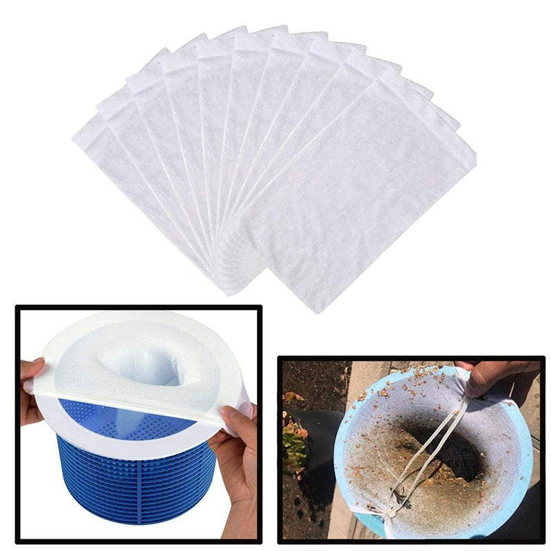 Swimming pool filter socks