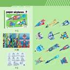 Paper Plane Building Set with Instructions