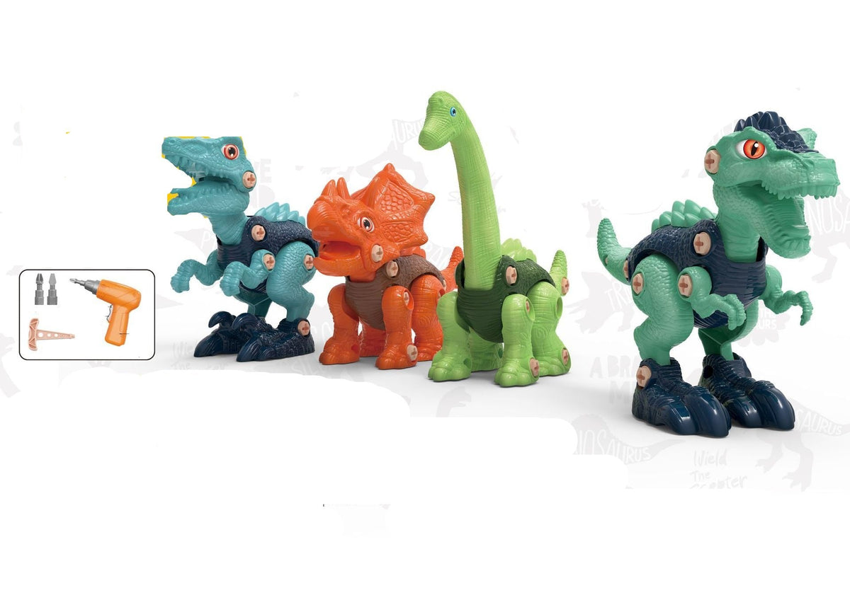 Dinosaur Construction & Screw Playset