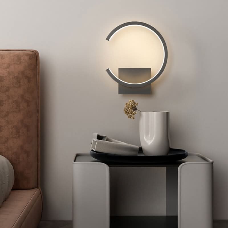 Modern Minimalist Circular Design Led Wall Lamp