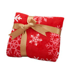 Christmas Blanket Soft Flannel Christmas Plush Holiday Blanket