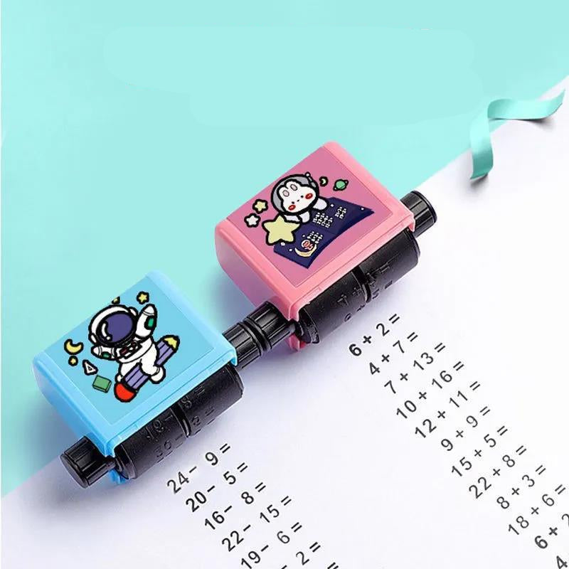 Mathematical Stamp Roller for Learning to Calculate