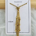 Crystal Stone Choker Necklace