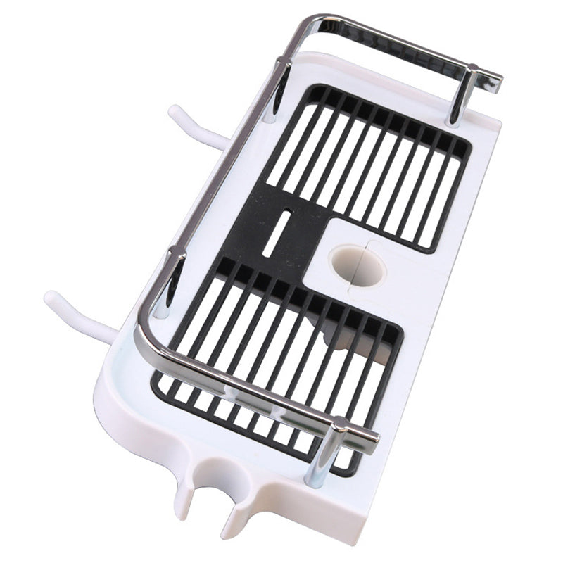 Bathroom Rod Shower Shelf Holder