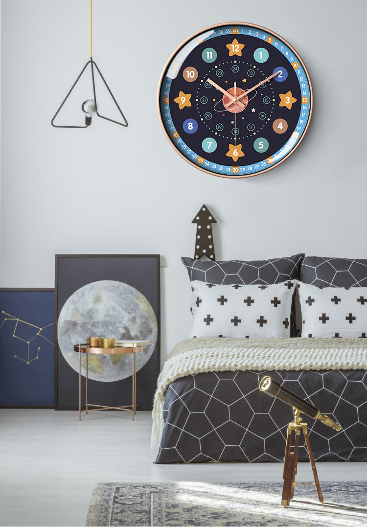 Children's Room Children's Room Silent Clock 12 Inch
