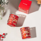 Premium Holiday Laser Cut Scented Candle