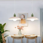 Modern Macaron Bauhaus Pendant Light – Iron Shade