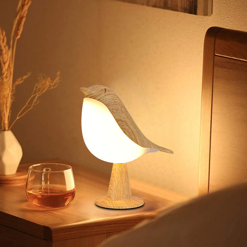 Elegant Bird Lamp with 3 Light Levels