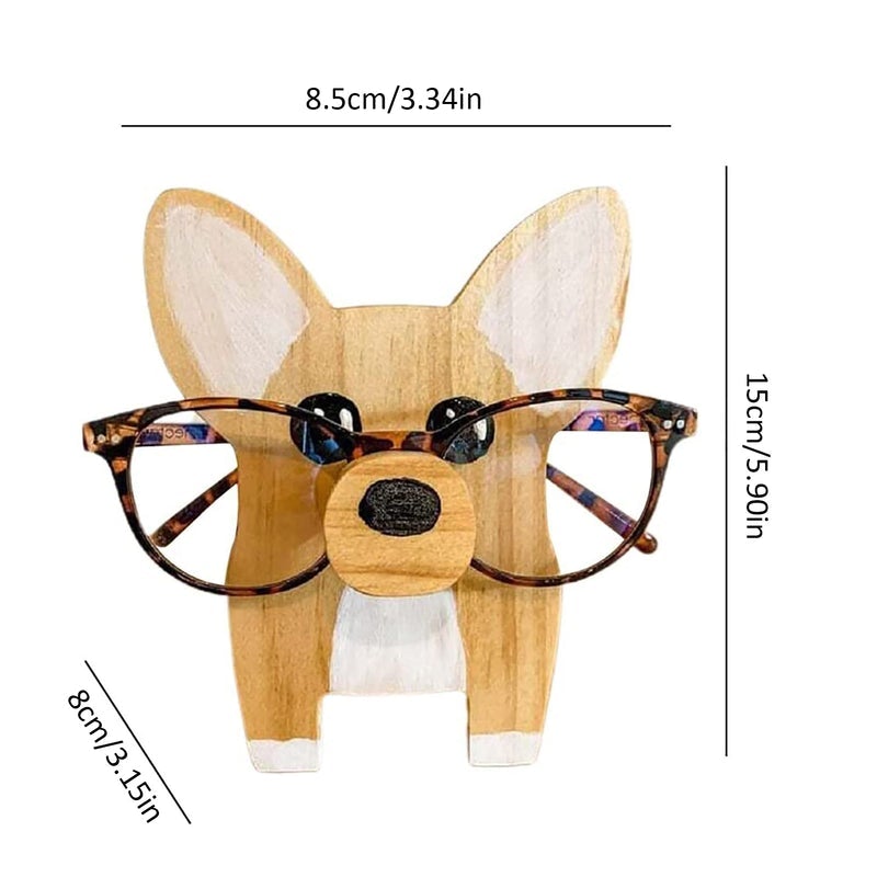 Handmade Wooden Glasses Stand