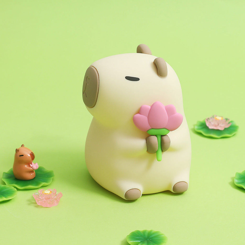 Adorable Capybara Night Light