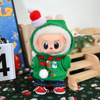 Labubu Doll Christmas Series Hoodie Apparel