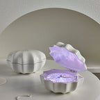 Shell Lamp Waves Retro Bluetooth Turntable LED Night Light - Perfect Gift for Kids and Girls