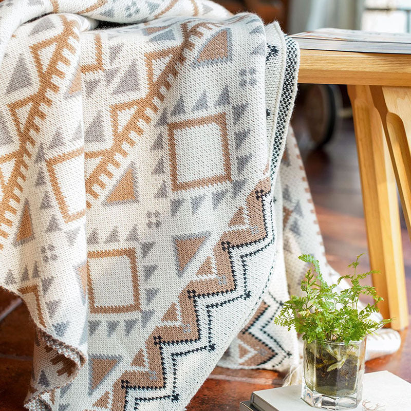 Boho Navajo Sunlight Bedspread