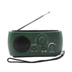 Portable Emergency Radio with AM/FM/NOAA, USB Charger, LED Flashlight, Waterproof for Camping and Outdoor Activities