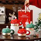 Cute Cartoon Santa Claus Ceramic Mug
