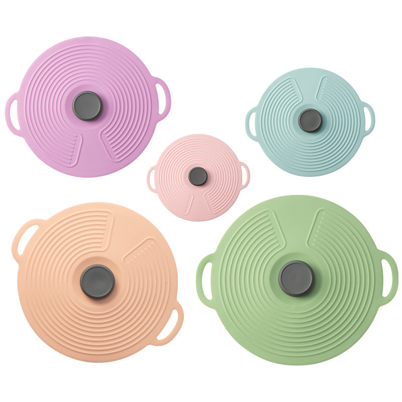 Airtight Suction Cup Silicone Bowl Lid