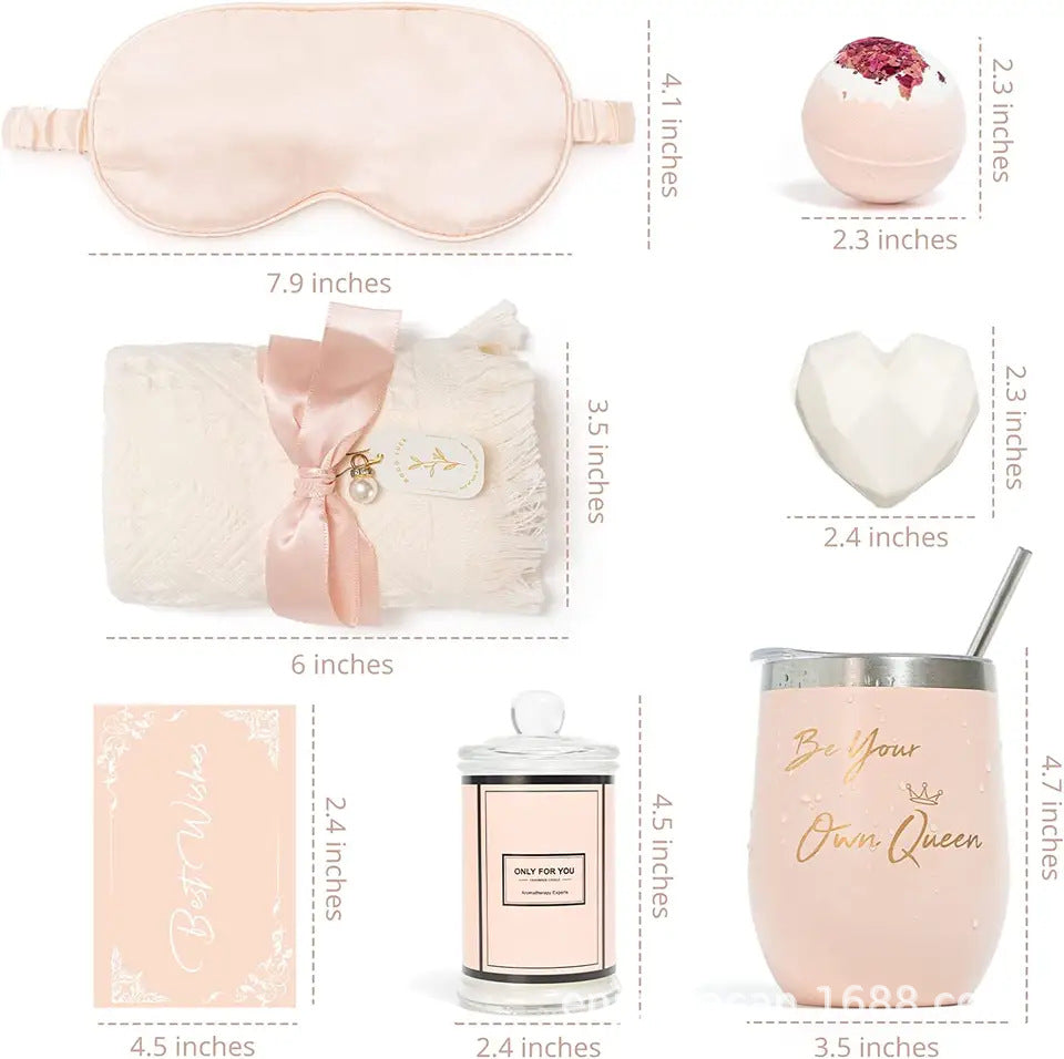 BloomBath – Luxe Badcadeauset voor Ontspanning