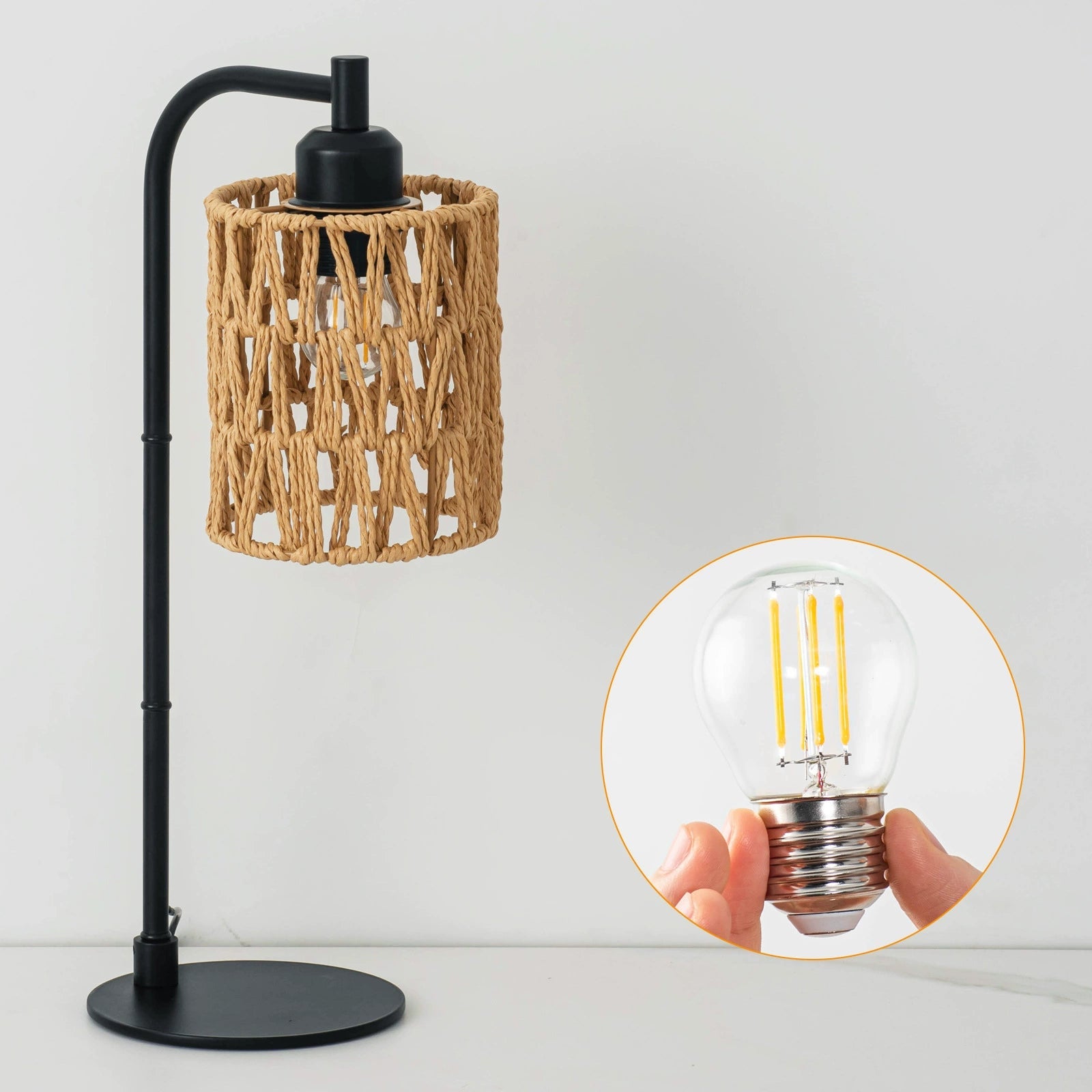 Bedroom Bedside Lamp High-End Hotel Creative Decor Ambient Lamp