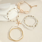 7pc Boho Beach Bracelet Stack