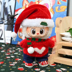 Labubu Doll Christmas Series Hoodie Apparel