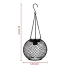 Solar Outdoor Garden Waterproof Hollow Hanging Light