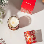 Premium Holiday Laser Cut Scented Candle