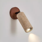 Adjustable Travertine Wood LED Wall Lamp and Ceiling Lamp