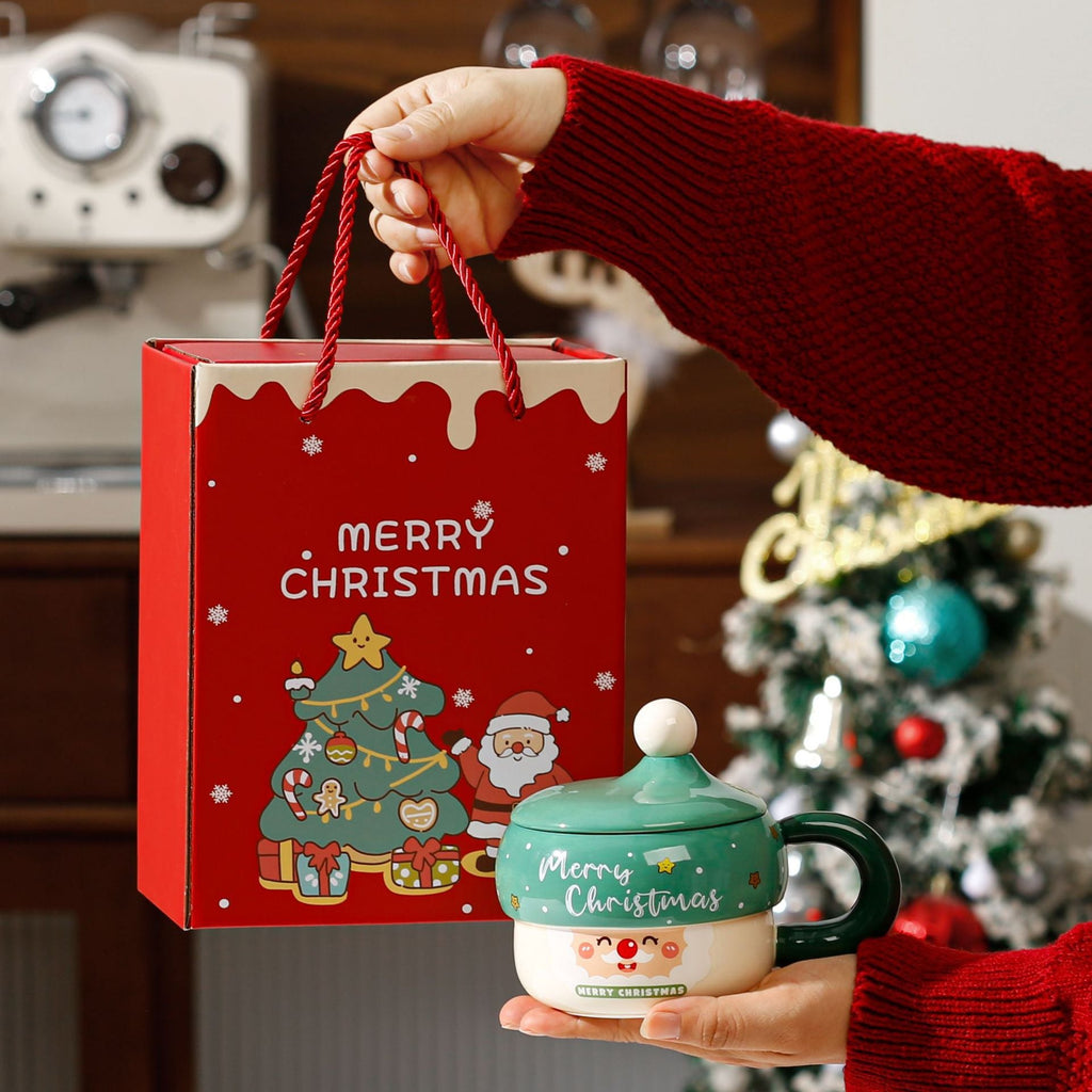 Cute Cartoon Santa Claus Ceramic Mug