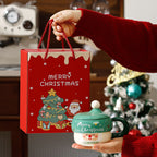 Cute Cartoon Santa Claus Ceramic Mug
