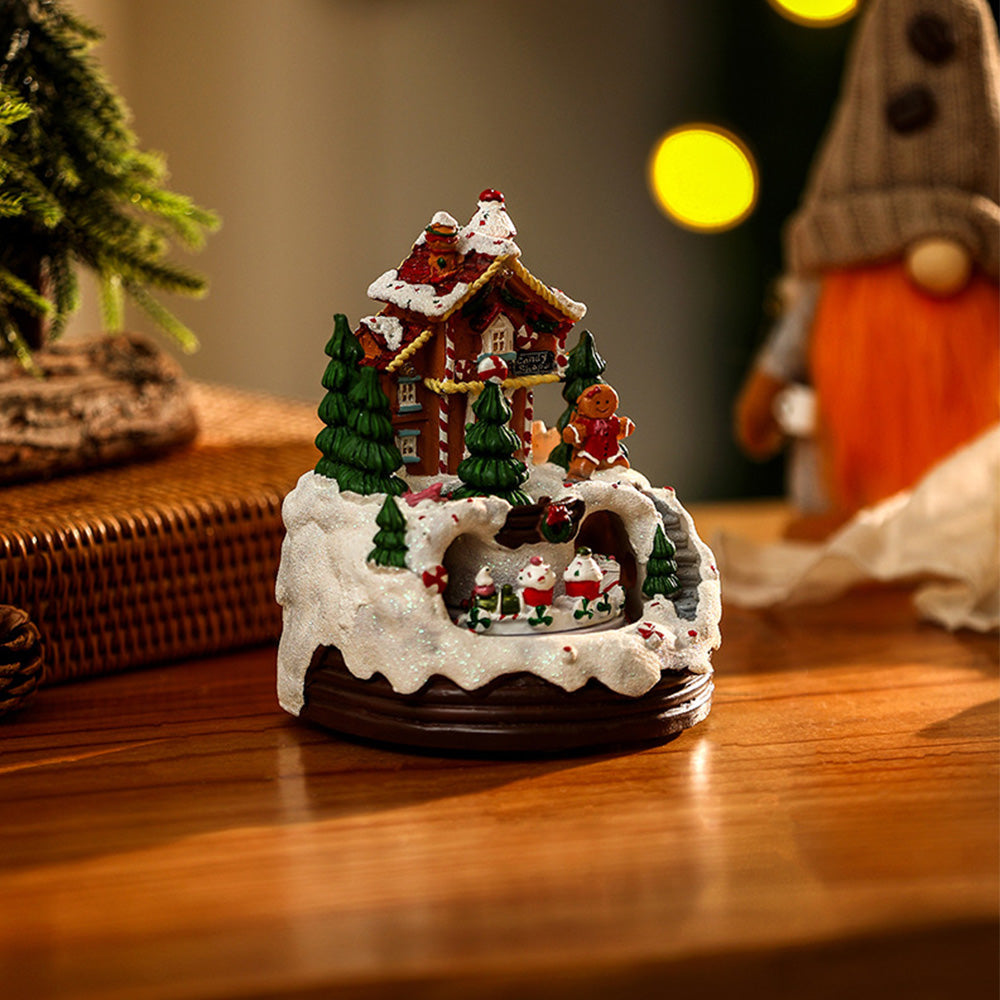 Christmas Ornament with LED Lights and Music