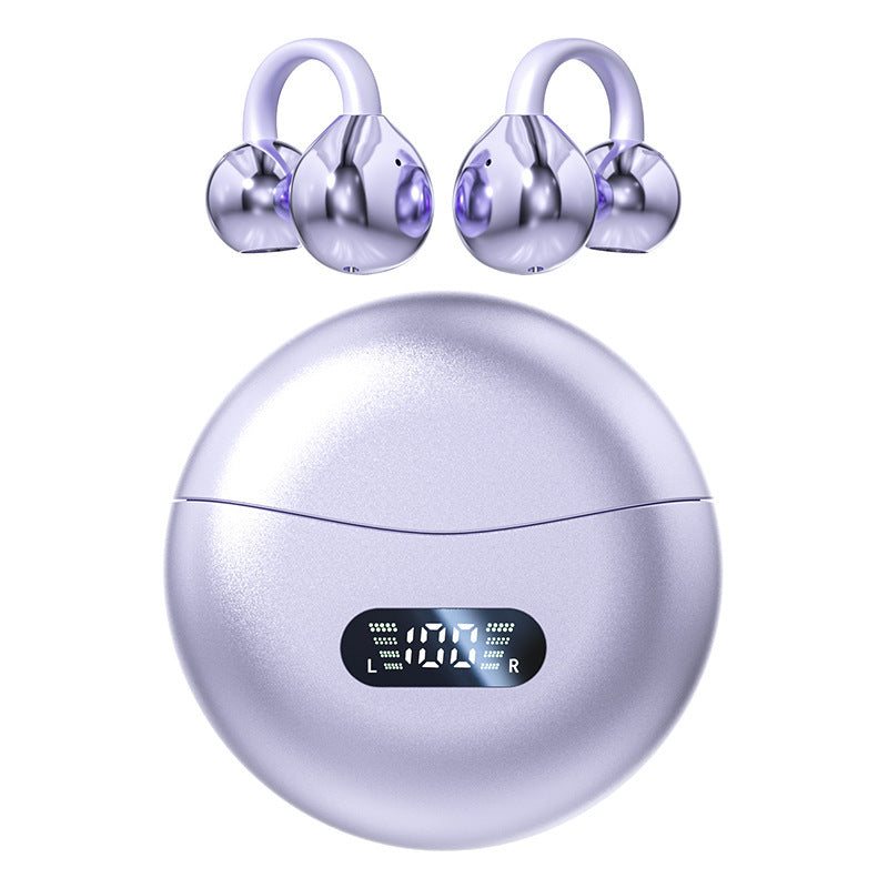 AI Translation Open Ear Clip Bluetooth Headphone