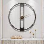 Nordic Large Silence Wall Clock for Living Space 20 Inch