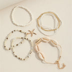 7pc Boho Beach Bracelet Stack