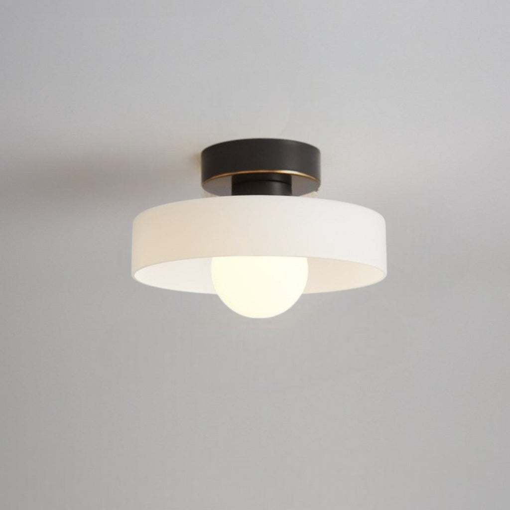 French Ceiling Lamp in Bauhaus style