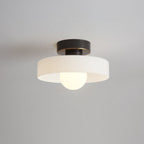 French Ceiling Lamp in Bauhaus style