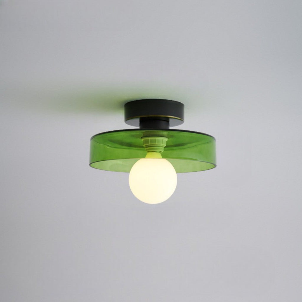 French Ceiling Lamp in Bauhaus style