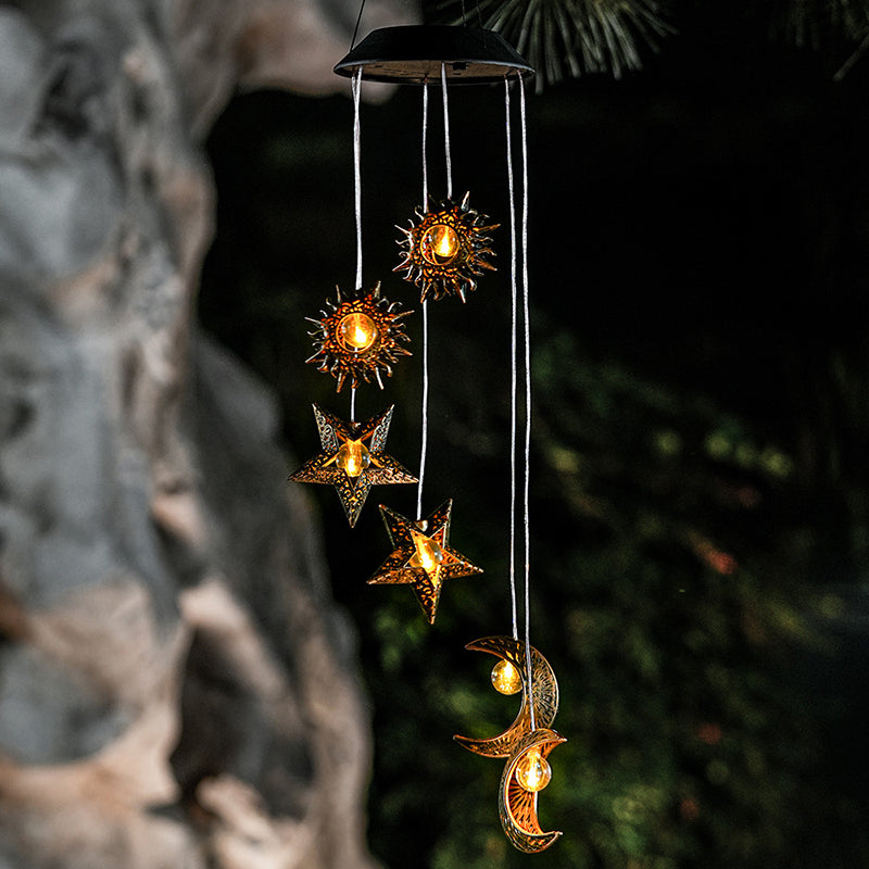 Sun Moon Star Solar Pendant Lights