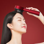Scalp Massager Brush with Red Light Therapy for Hair Growth and Skin Health - Ergonomic Design for All Hair Types