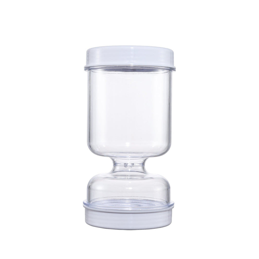 Practical jar with water sieve