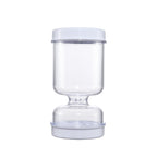 Practical jar with water sieve