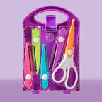 Safe Craft Scissors and Punch Set for Children