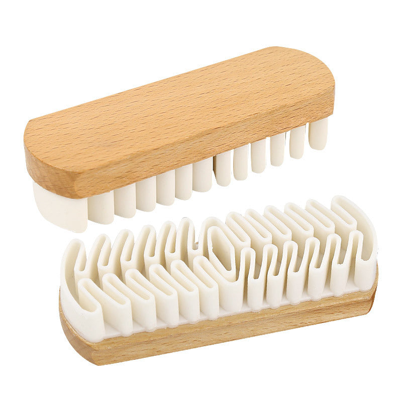 Gentle Rubber Shoe Brush