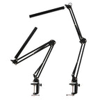 LED Foldable Long Arm Clip Eye Protection USB Reading Table Lamp