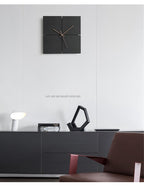 Minimalist Modern Silent Wall Clock for Living Room