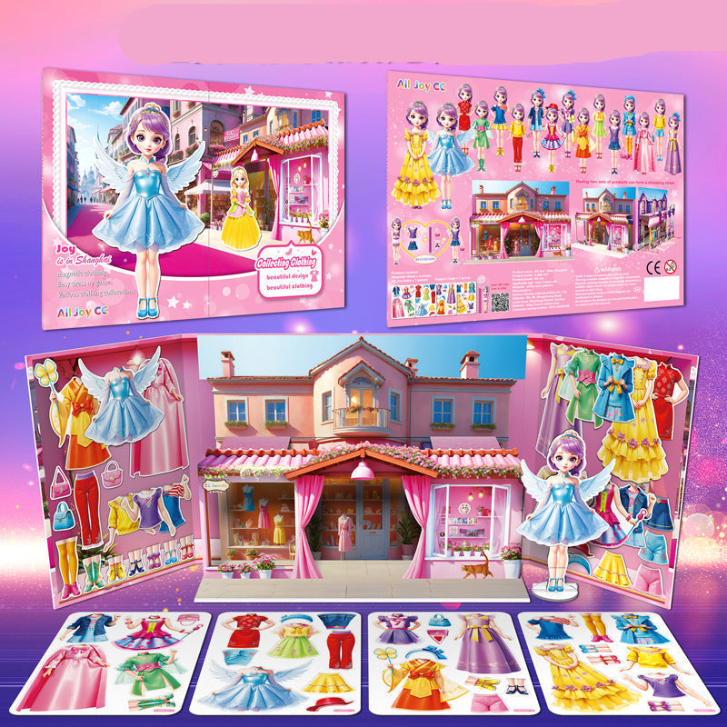 Foldable Fashion Boutique Game Book