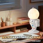 Astronaut Moon Lamp Resin Night Light Bedroom Bedside Decor Creative Gift