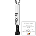 Be Kind...of a bi♡ch - Hidden Message Necklace