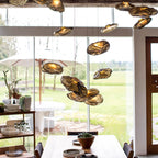 CloudNova Glass Pendant Light | Modern Design | Unique Cloud Look | Ambient Lighting