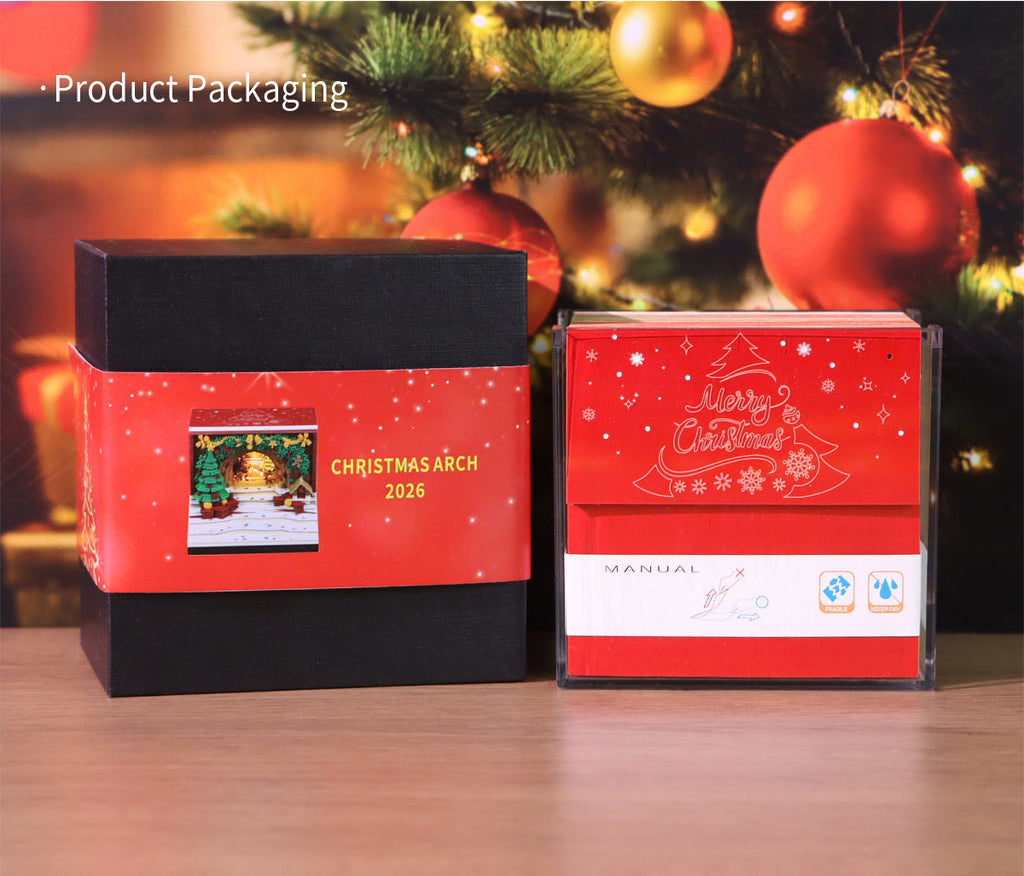 Creative Christmas 3D Arch Memo Calendar